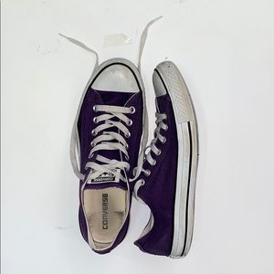 Purple Converse — barely used